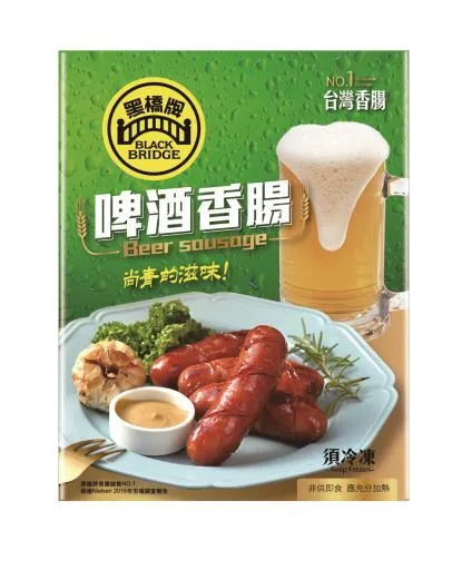 720g啤酒香腸－真空(冷凍) 外包裝