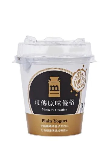 母傳原味優格 外包裝