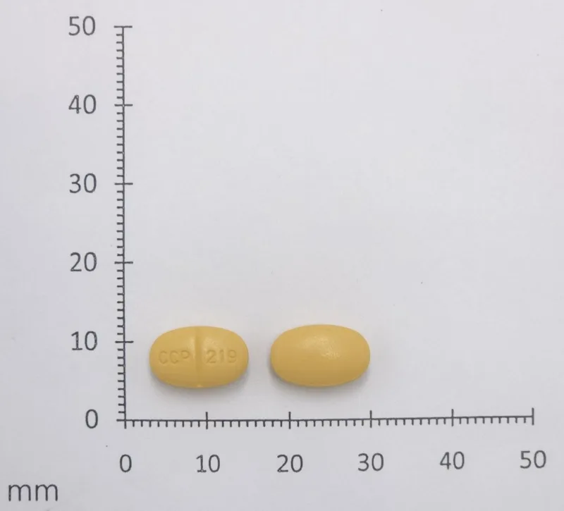 虎讚膜衣錠20毫克外觀