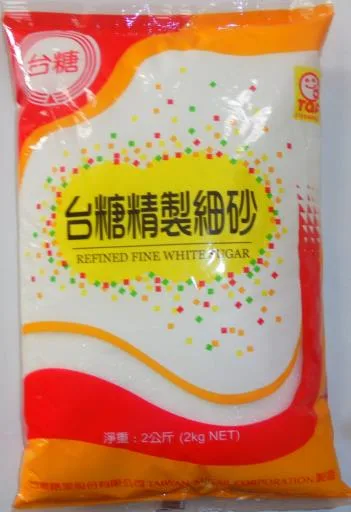 台糖精製細砂2公斤 外包裝