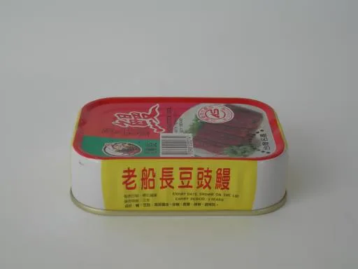 老船長豆豉鰻 外包裝