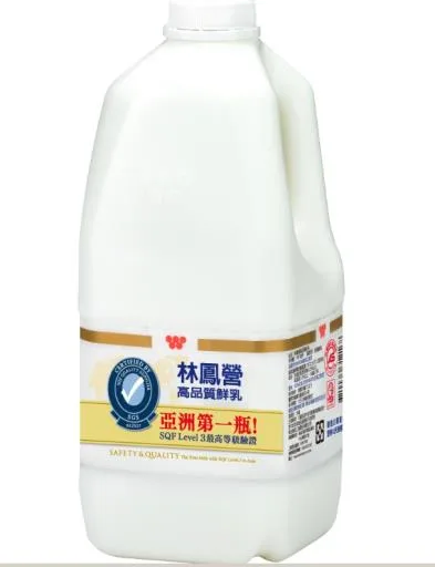 林鳳營鮮乳全脂PE1/2G 外包裝