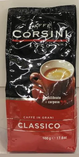 CORSINI 經典摩卡咖啡豆 外包裝