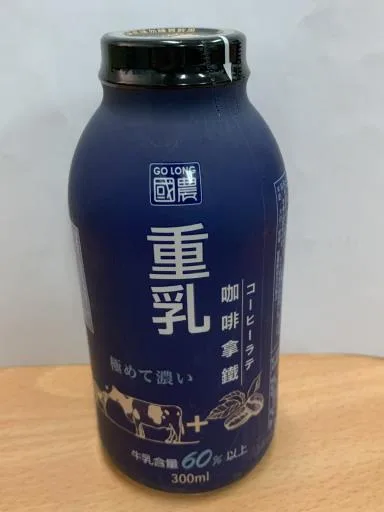 國農重乳咖啡拿鐵300mL(保久乳飲品) 外包裝