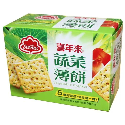 蔬菜薄餅 外包裝