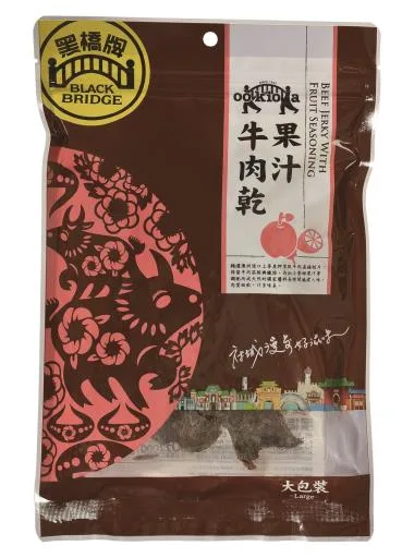 大包果汁牛肉乾－彩色袋 外包裝
