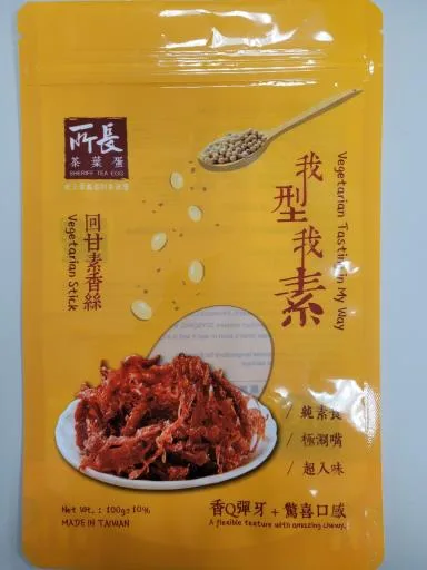 回甘素香絲 外包裝