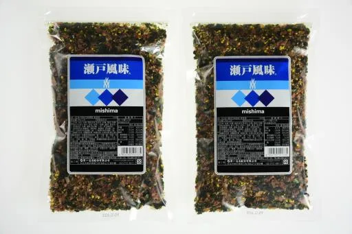 瀨戶風味芝麻香鬆(家庭號) 外包裝
