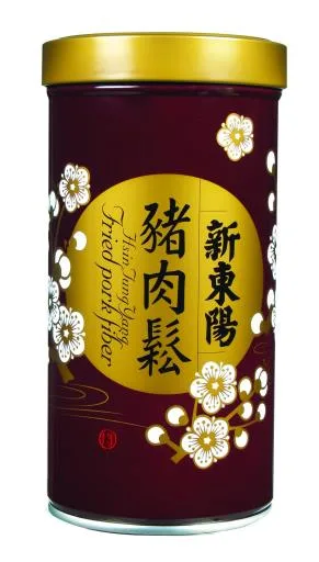 新東陽豬肉鬆新典雅罐(外銷) 外包裝