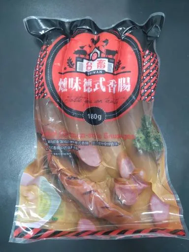 48Z燻味德式香腸180G 外包裝