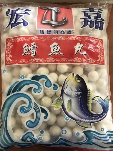 鱈魚丸 外包裝
