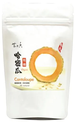芸之香有機哈密瓜鮮果乾 外包裝