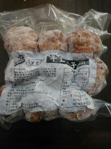 古早味手工獅子頭 外包裝