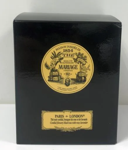 巴黎VS倫敦紀念茶 外包裝
