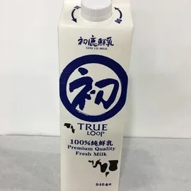 初鹿牧場100%純鮮乳 外包裝