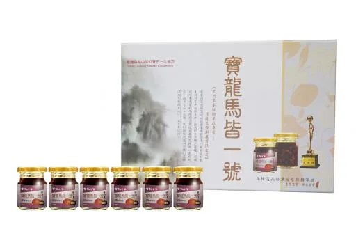 寶龍馬皆一號 牛樟芝濃縮萃取精華液 外包裝