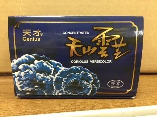 天山雲芝(60粒膠囊) 外包裝