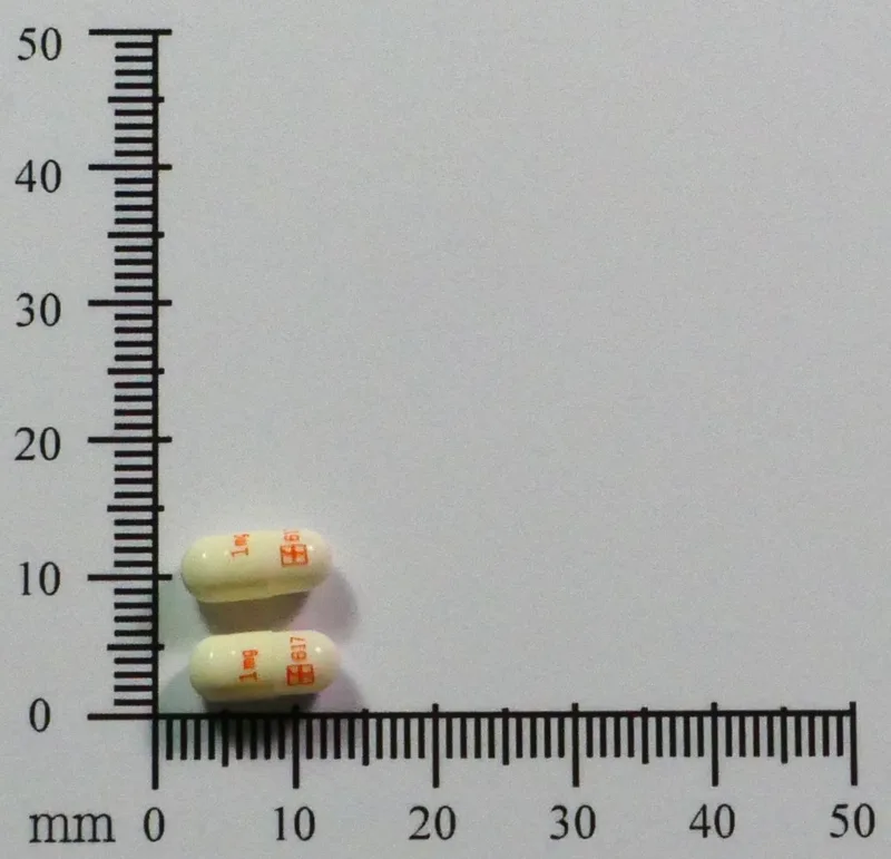 普樂可復膠囊1毫克外觀