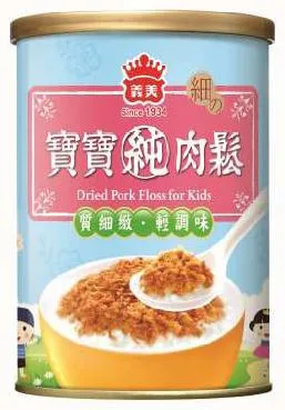 義美寶寶純肉鬆 外包裝