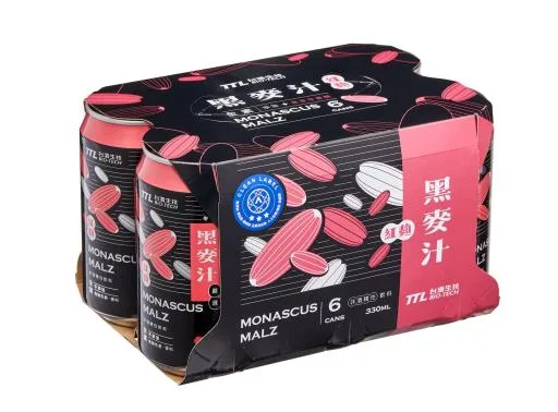 0.33公升*6罐裝TTL紅麴黑麥汁(109年新版) 外包裝