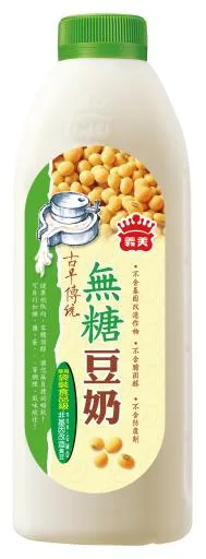 義美古早傳統豆奶(無糖) 1L 外包裝