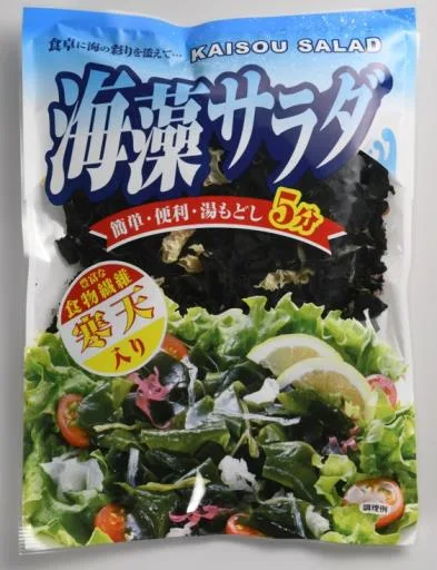 五彩海藻(含寒天) 外包裝