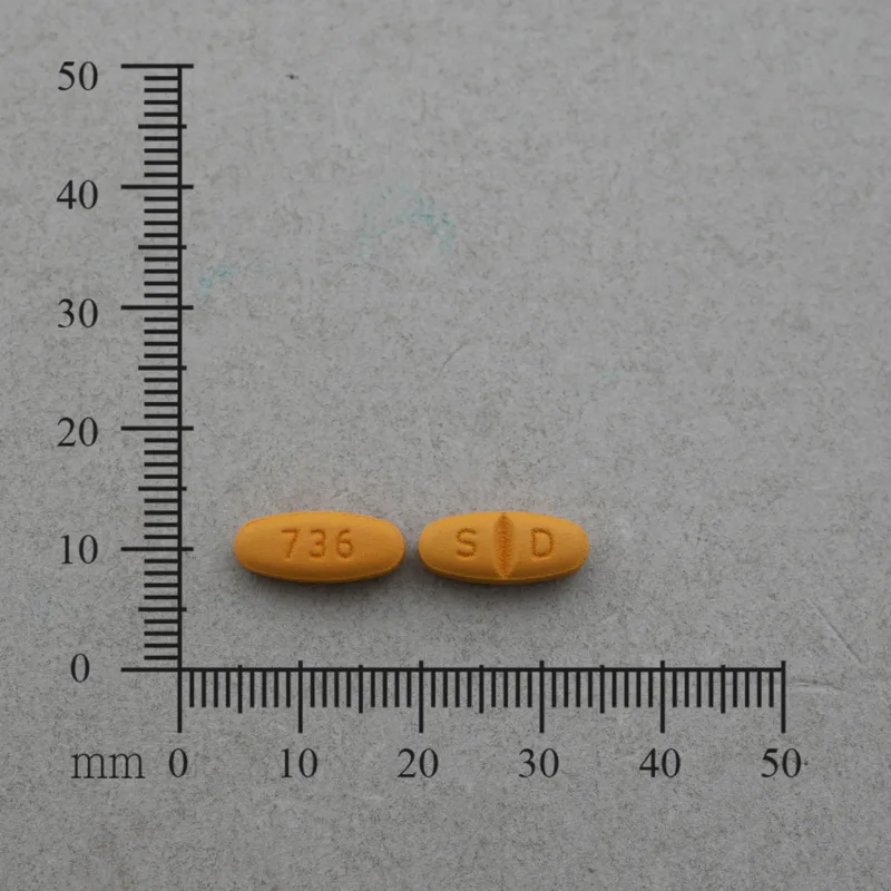 “生達”壓立緩膜衣錠160毫克外觀