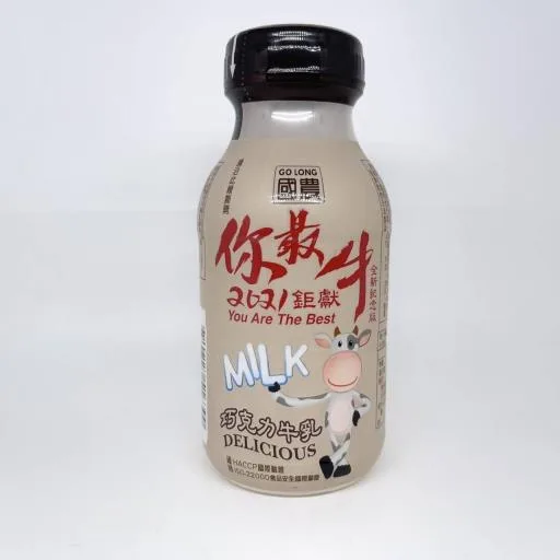 國農(PP) 巧克力牛乳215ml(保久乳飲品) 外包裝