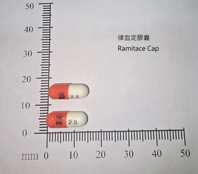 "皇佳" 律血定 膠囊 2.5 毫克外觀