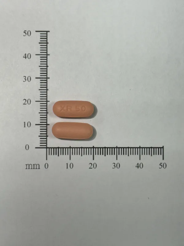思樂康持續性藥效錠 50 毫克外觀