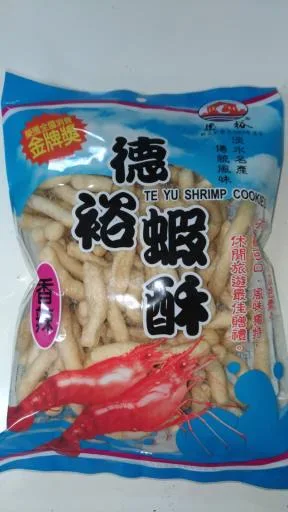 德裕蝦酥(辣味) 外包裝