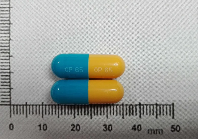 凡可復膠囊250毫克外觀