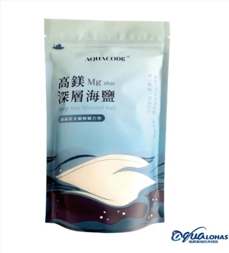 高鎂深層海鹽 外包裝