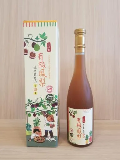上味相有機鳳梨發酵液500ML 外包裝