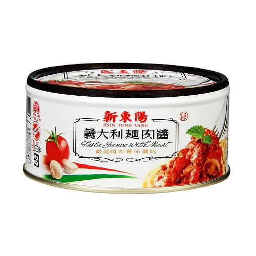 新東陽義大利麵肉醬160G 外包裝