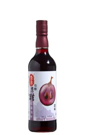 0.6L 玉泉寡醣果醋(紅葡萄) 外包裝