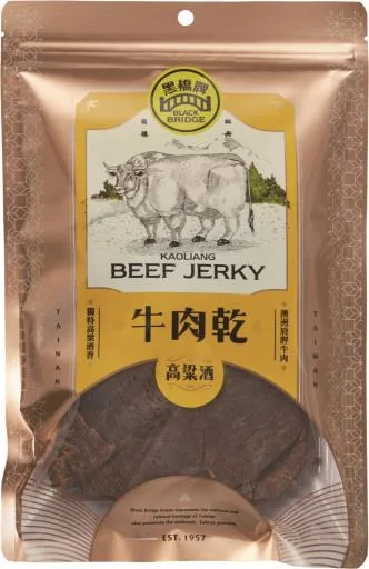大包高粱酒牛肉乾－彩色袋 外包裝