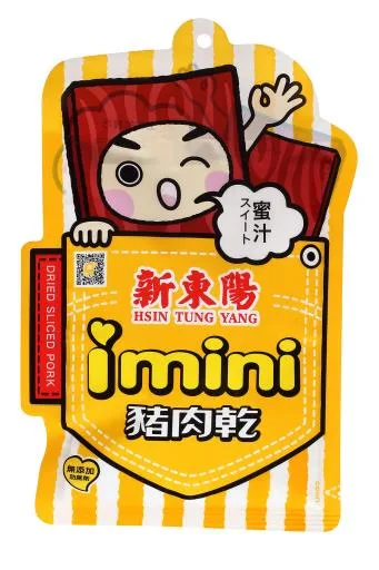 I-mini蜜汁豬肉乾105G 外包裝