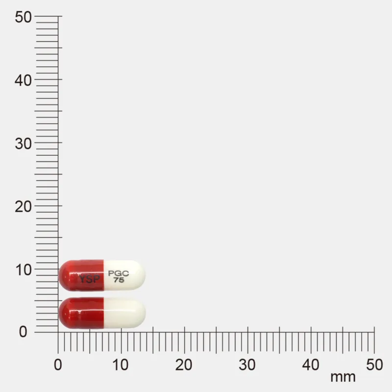伏癲寧膠囊75毫克外觀