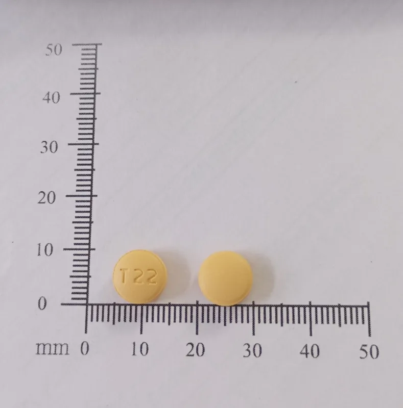 脈思歐膜衣錠40/5/12.5毫克外觀