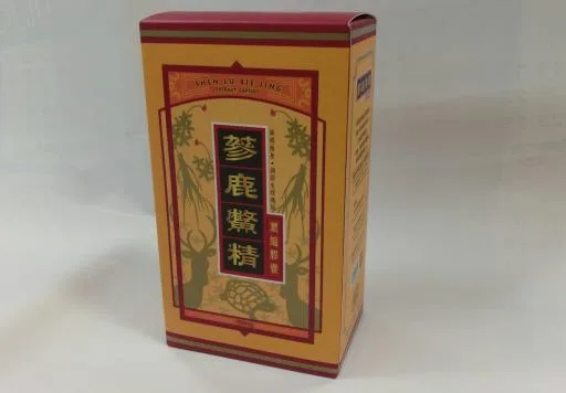 蔘鹿鼈精濃縮膠囊 外包裝