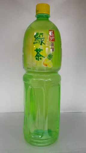 道地菠蘿綠茶1500mL 外包裝