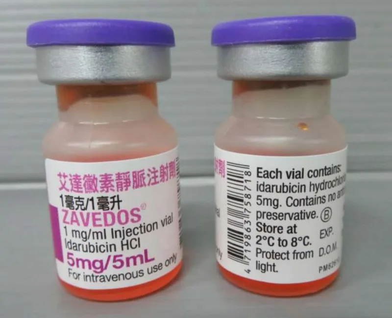 艾達黴素靜脈注射劑１毫克／毫升外觀