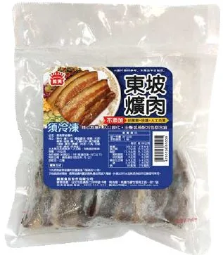 義美東坡爌肉 外包裝