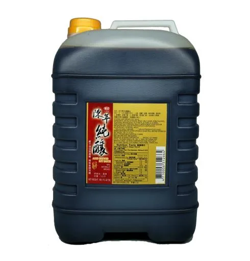 陳年純釀造醬油5L(外銷) 外包裝