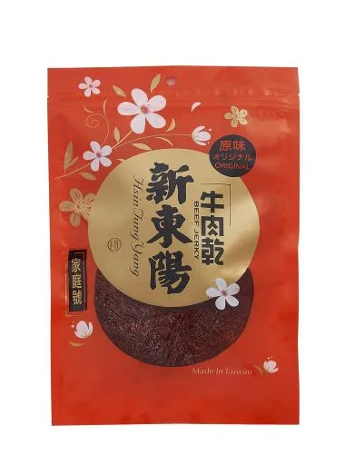 新東陽原味牛肉乾包225G 外包裝