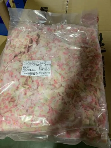 團膳玫瑰紅魚板(切絲) 外包裝