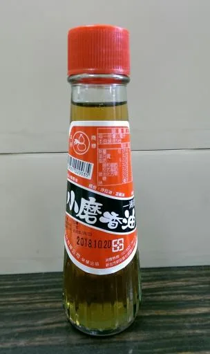 一滴香小磨香油50ml 外包裝