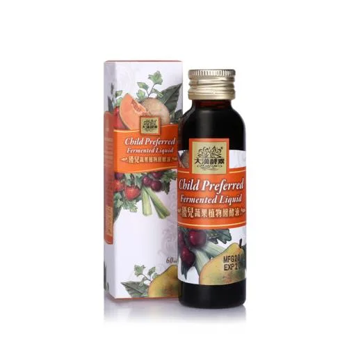 上海大漢-優兒蔬果植物醱酵液60ml/瓶 外包裝