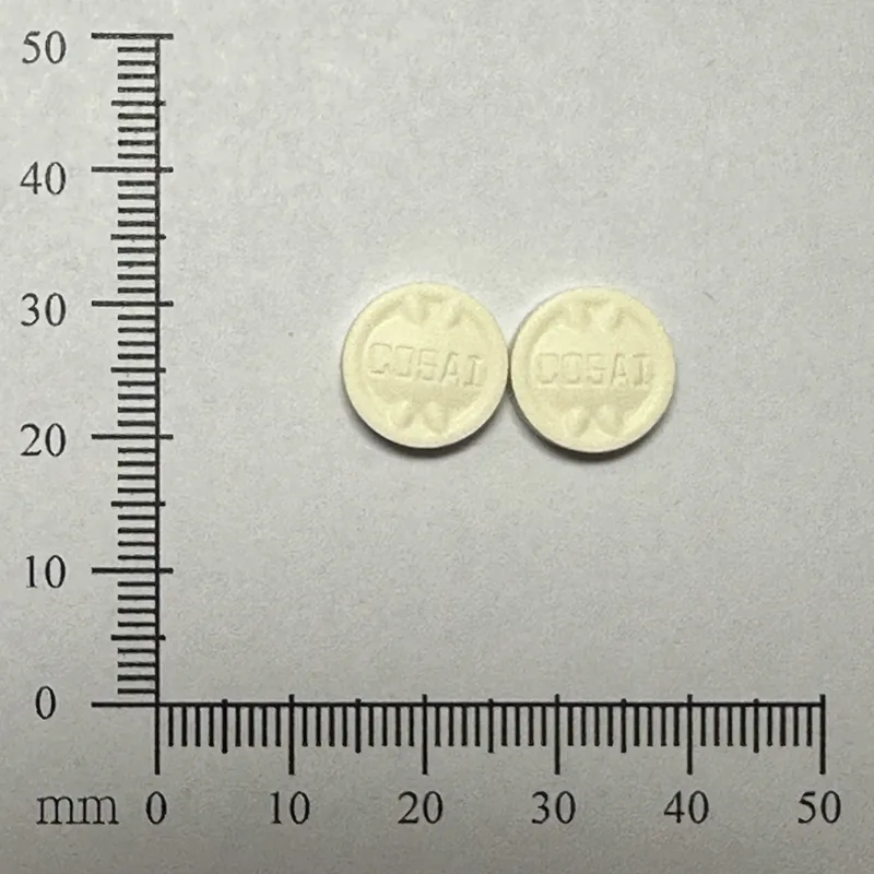 優鈣錠５００毫克（碳酸鈣）外觀